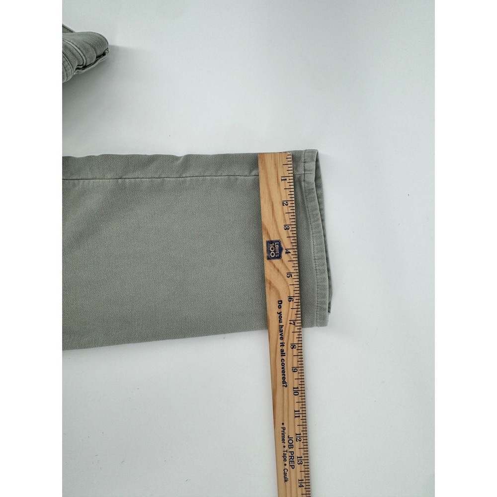 Faherty 5-Pocket Pants Mens 40 Green Stretch Cotton Lyocell Straight Leg - Picture 10 of 14